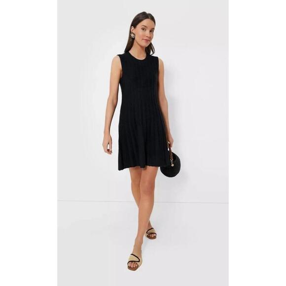 TUCKERNUCK Pomander Place Black Sleeveless Adi Knit Dress NWT Extra Small XS - Picture 1 of 6